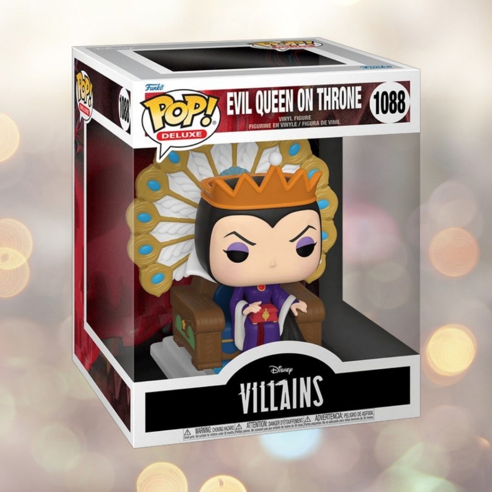 Funko Pop! Deluxe Disney Evil Queen on Throne Queen Grimhilde